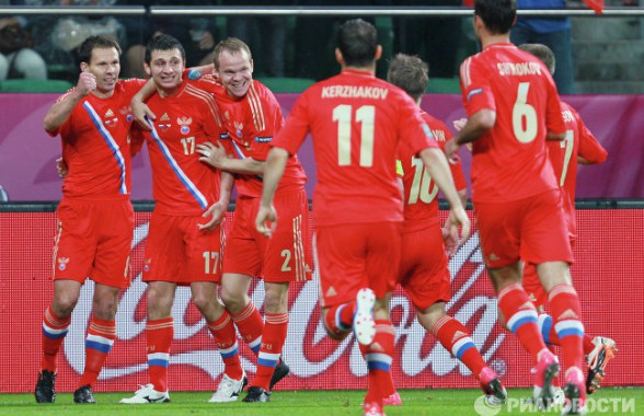 Первый гол сборной России на Евро — 2012 забил Дзагоев