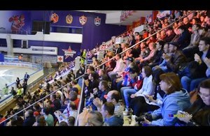 Традиционная встреча болельщиков ПХК ЦСКА с командой 2016