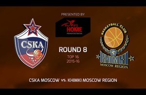 Highlights: CSKA Moscow-Khimki Moscow region