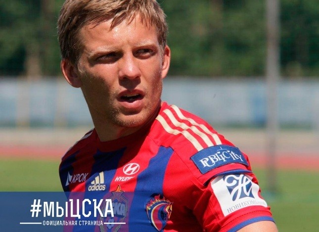 Александр Цауня в стартовом составе сборной Латвии против сборной Турции
