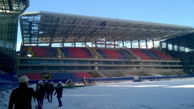 Строительство стадиона ПФК ЦСКА. 28.02.2016