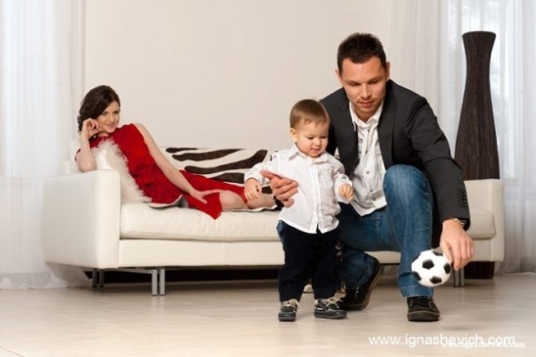 Жёны футболистов: счастливая семья Сергея Игнашевича