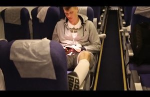 Баскетболисты ЦСКА используют специальные носки во время перелетов