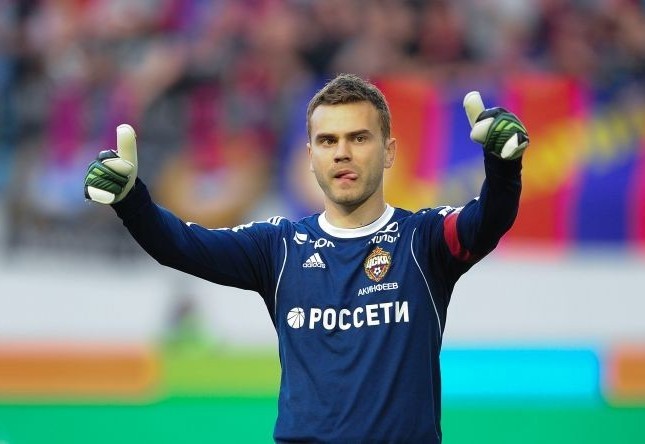 Акинфеев установил рекорд по количеству матчей в чемпионате России