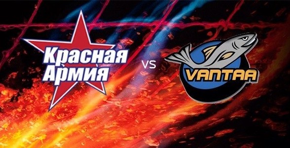 Красная Армия» уступила «Kiekko-Vantaa»