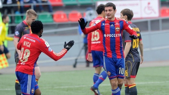 ЦСКА разгромил дублеров «Арсенала» и приблизился к «Зениту»